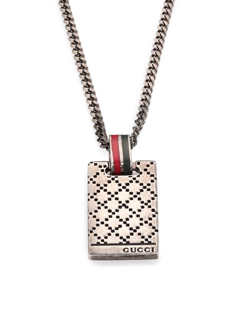 gucci necklace mens replica|expensive faux jewelry.